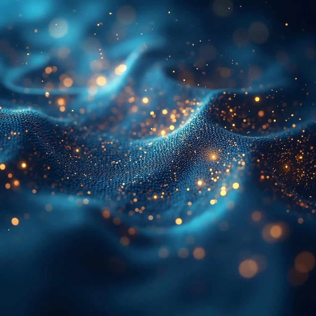 Vue abstraite de flux de données IA